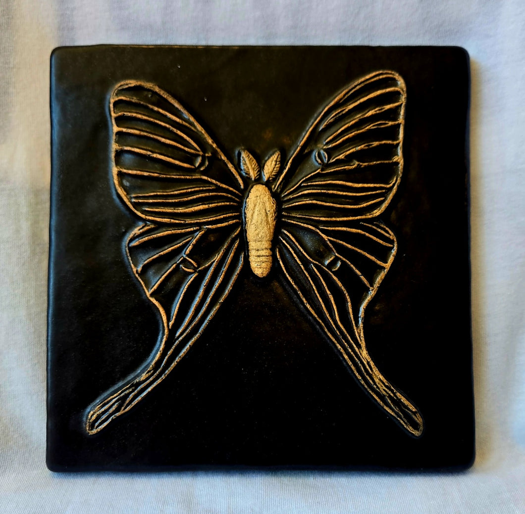 Luna Moth Tile