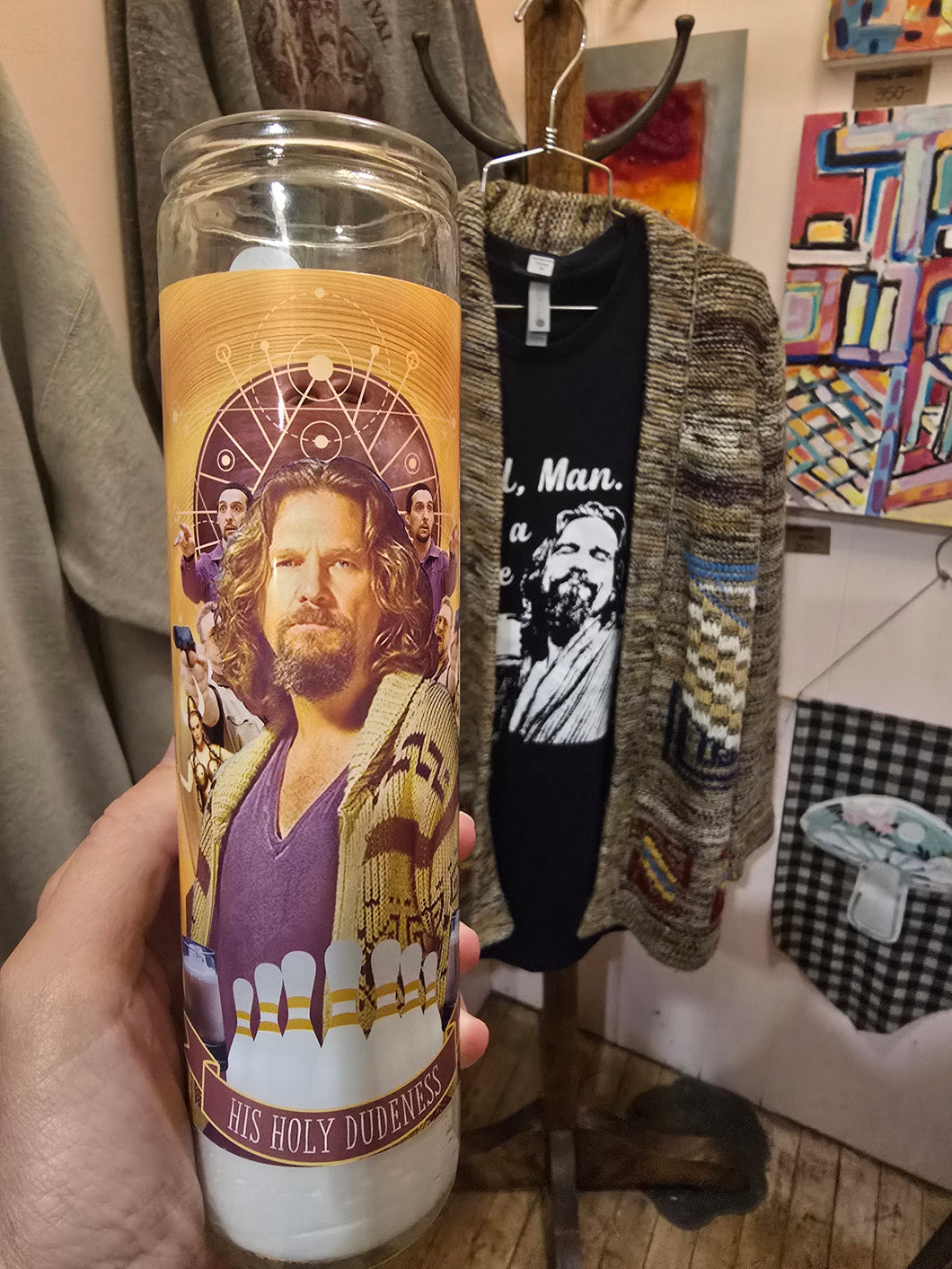 The Dude Candle
