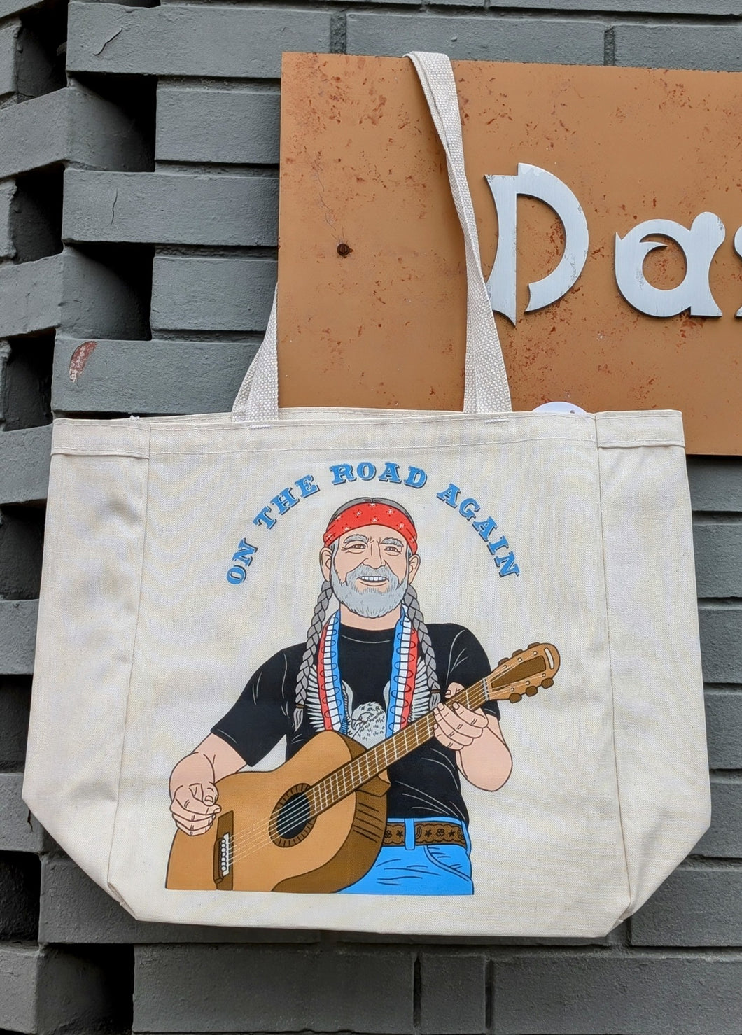 WILLIE NELSON TOTE BAG