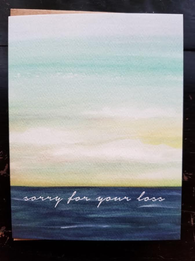Sorry For Your Loss Card