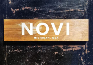 Novi Wall Sign