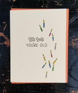 Tik Tok Birthday Card