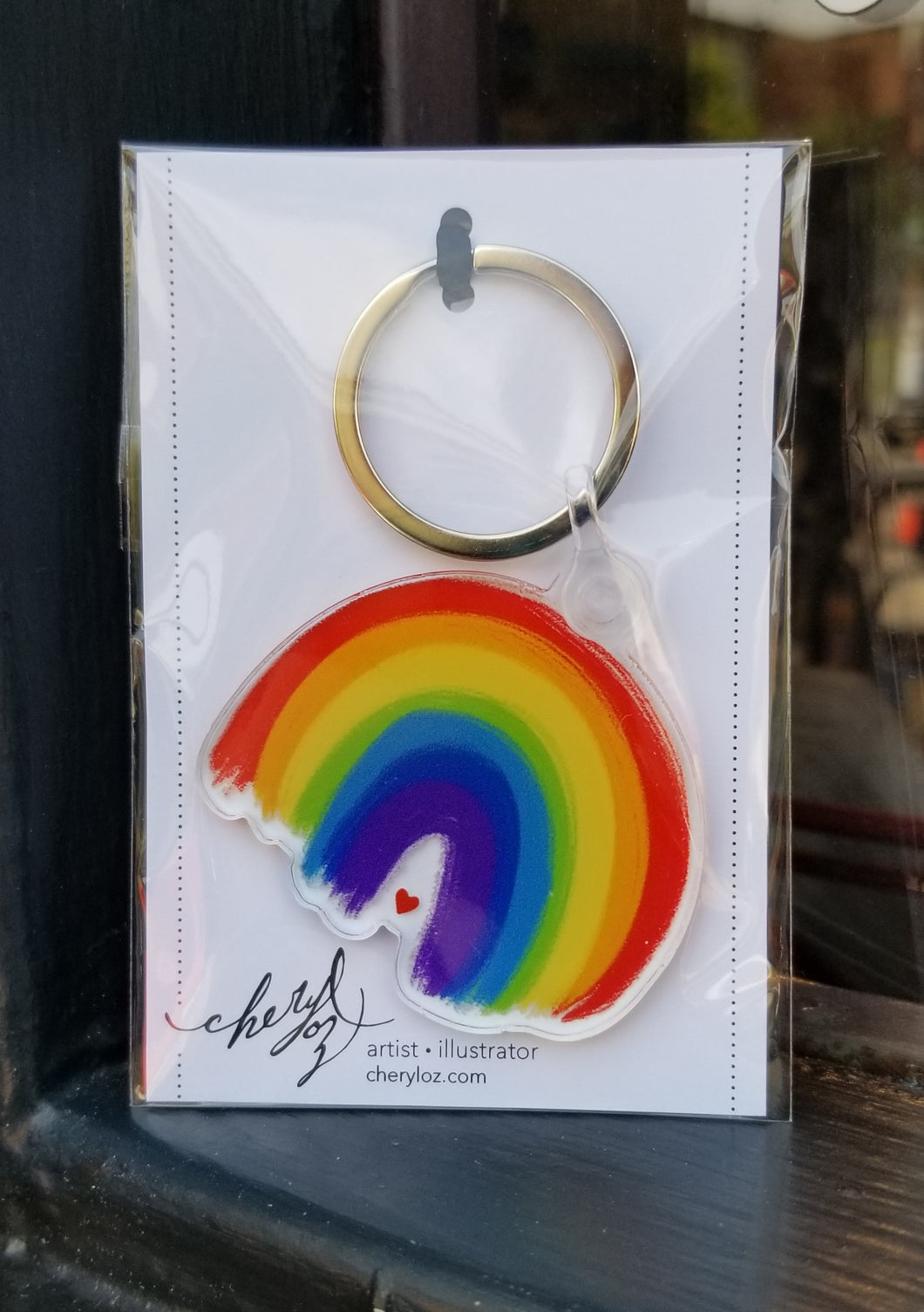 Rainbow Keychain
