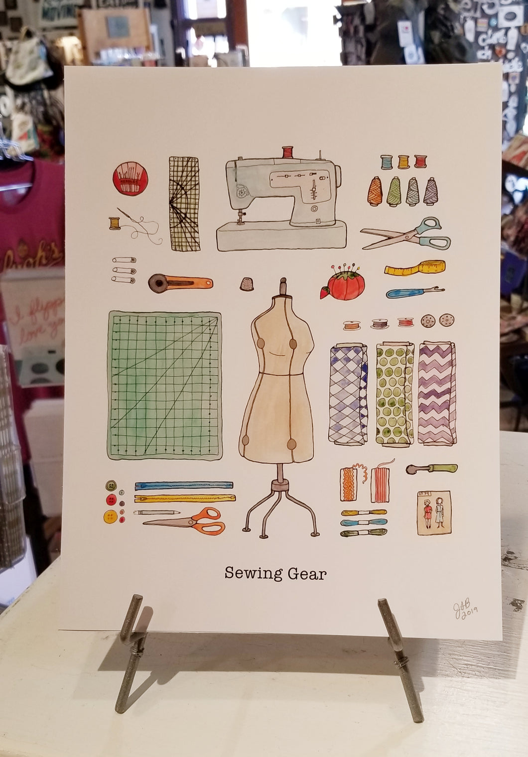 Sewing Print