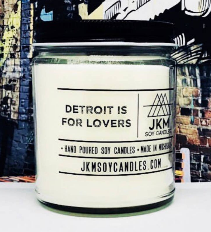 Detroit Is For Lovers Candle