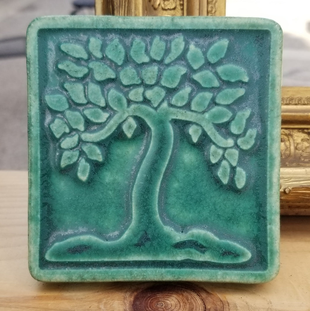 Pewabic Tree Of Life Tile