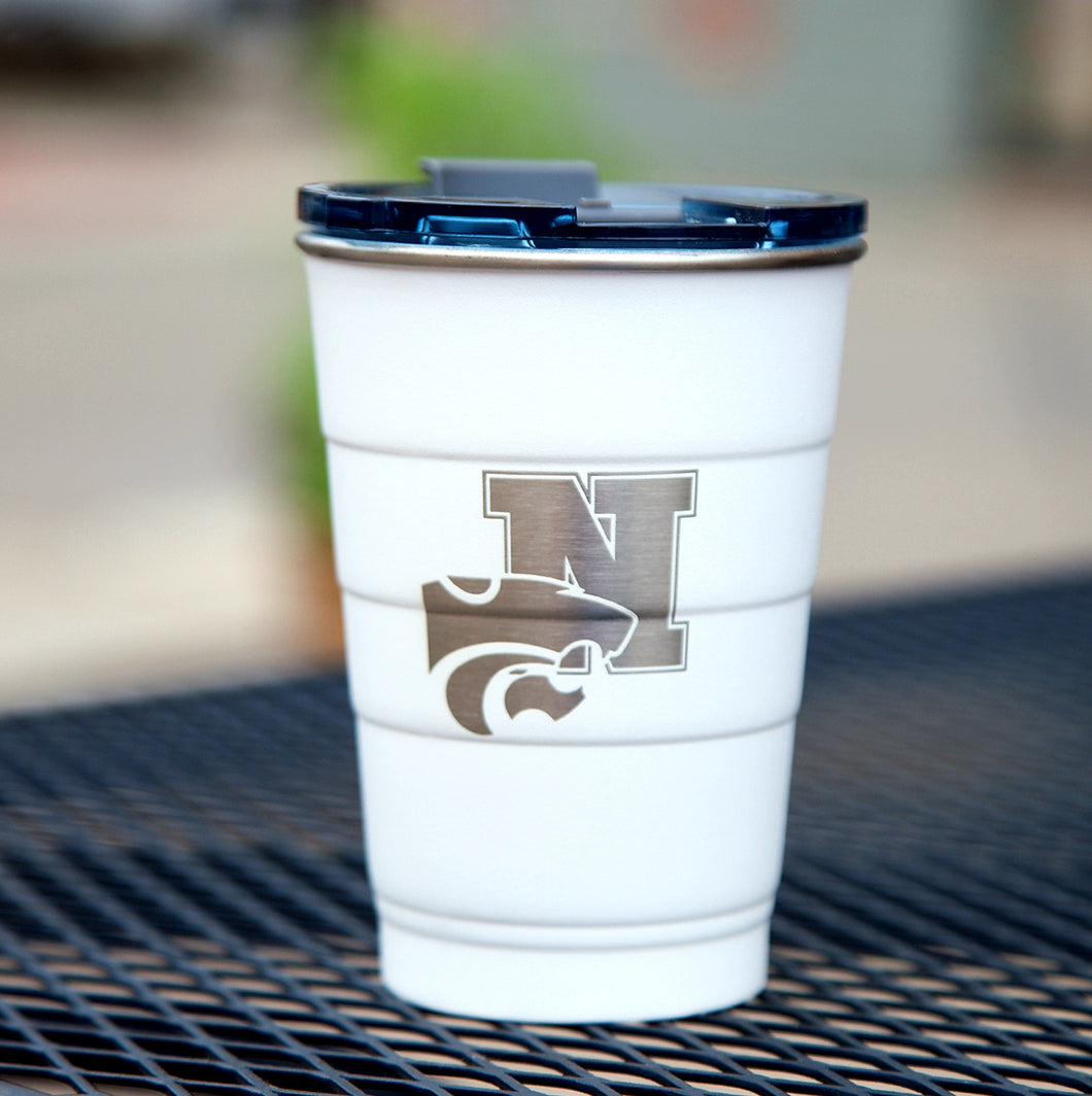 Novi Wildcat Logo Tumbler